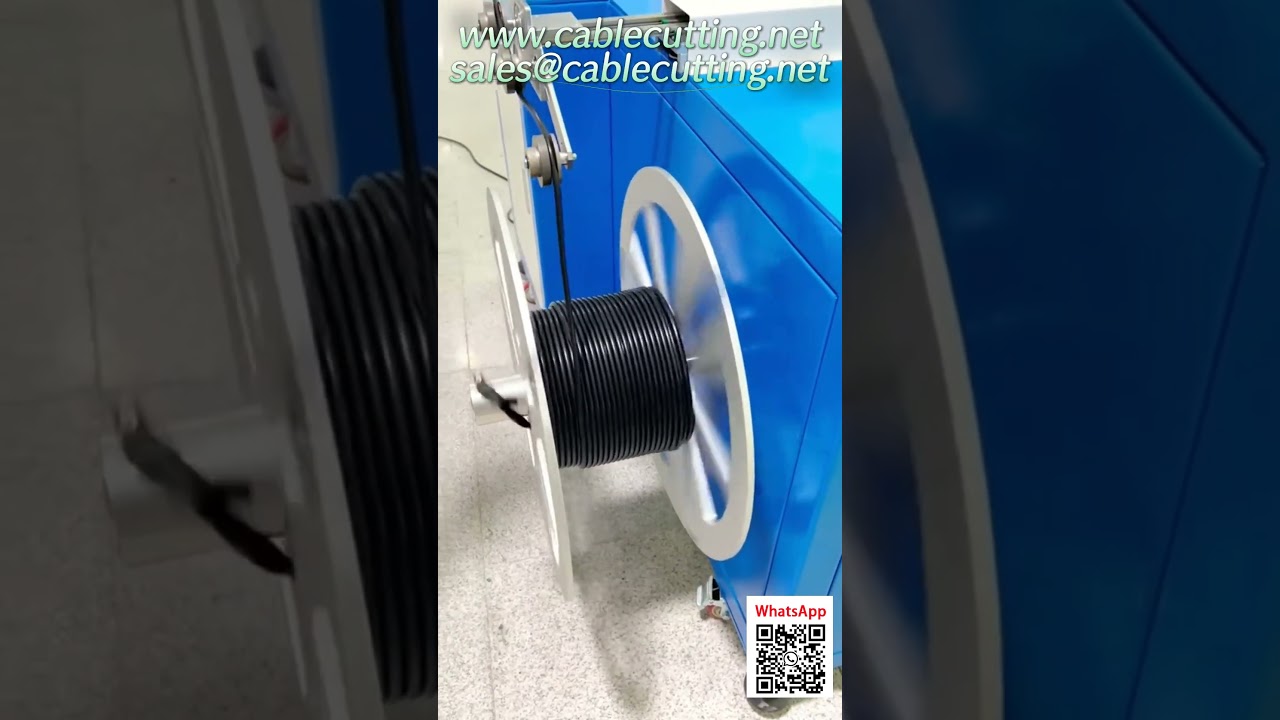 30公斤承重電纜繞線機｜適用1-15mm線徑，高效自動化繞線設備