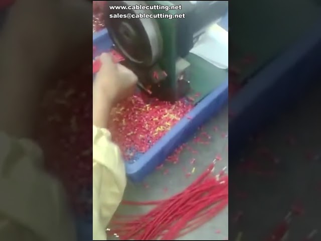 100T半剝線扭線機｜剝皮扭線一體機｜高效自動化線材加工設備