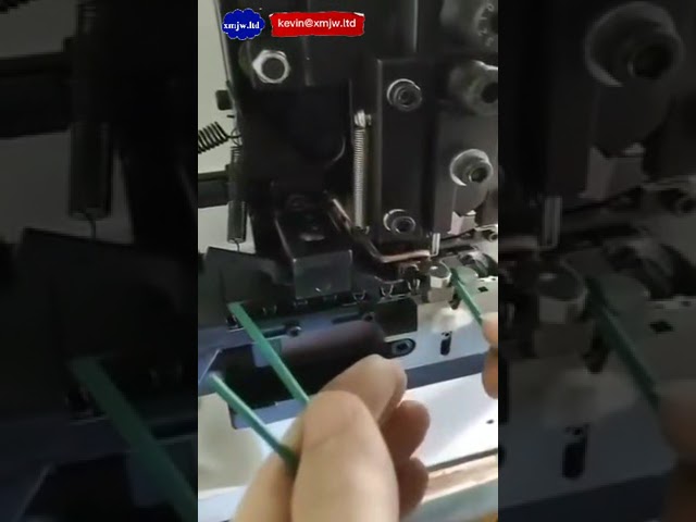 全自動端子剝線壓著機｜高效能電線剝皮壓接一體機