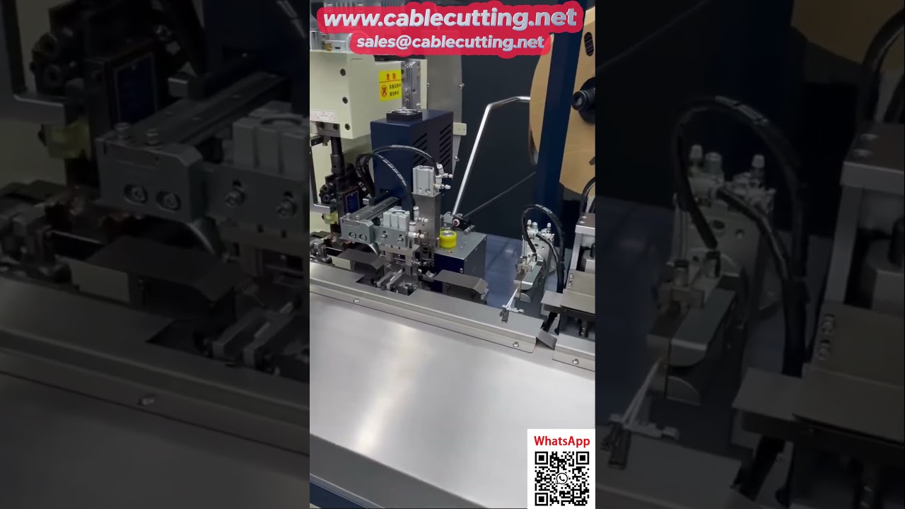 高效自動化熱縮管壓接烘乾一體機