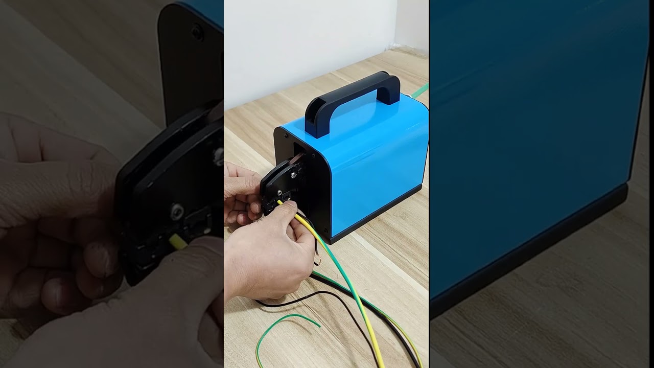 16M氣動端子壓接機｜多功能耐用型，工廠自動化必備 #工廠 #機械