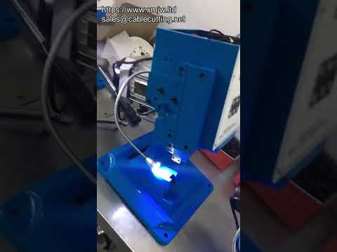 四線繩索接頭壓接機｜銅帶連接器高效自動化壓接設備