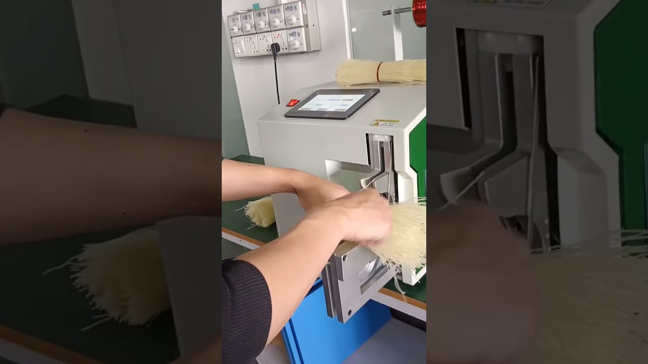 風扇綑綁機實例應用｜工廠自動化綑紮設備 #工廠 #機械