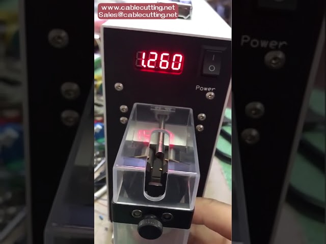 全自動電動氣動剝線機｜0.03-4mm 電線剝皮裁切機