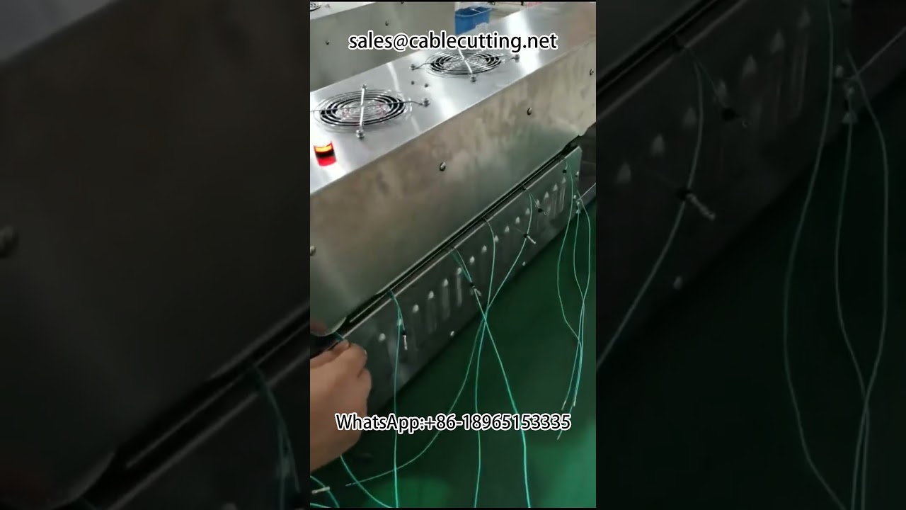 履帶式熱縮套管機｜線束加工設備｜線頭熱縮製程