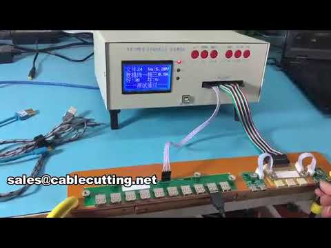 USB線材測試機 WPM-8681｜高效自動化線束檢測設備