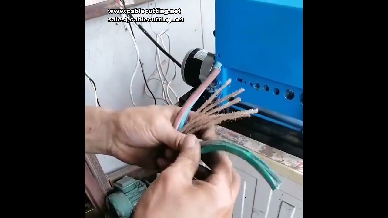 220V自動電動剝線機｜2-32mm電纜剝皮機｜廢鋁銅線剝線器