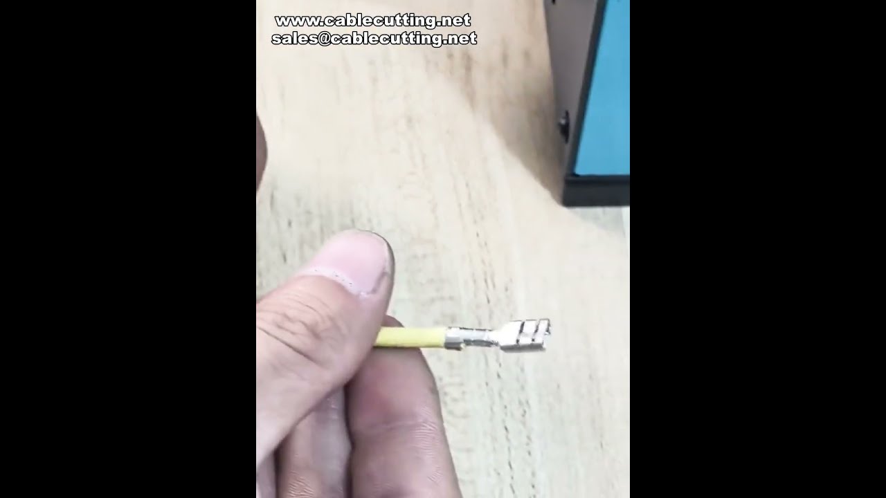 客製化端子壓接機｜2、8、6、3 AWG 套管壓接 #工廠 #自動化設備