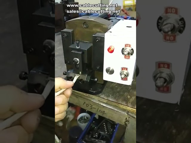 水晶頭壓接機｜電話線網路線8P8C小水晶頭自動壓接設備