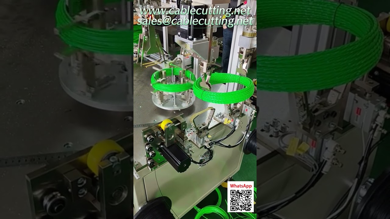 自動綑紮機｜魚帶與電線牽引器高效包裝解決方案
