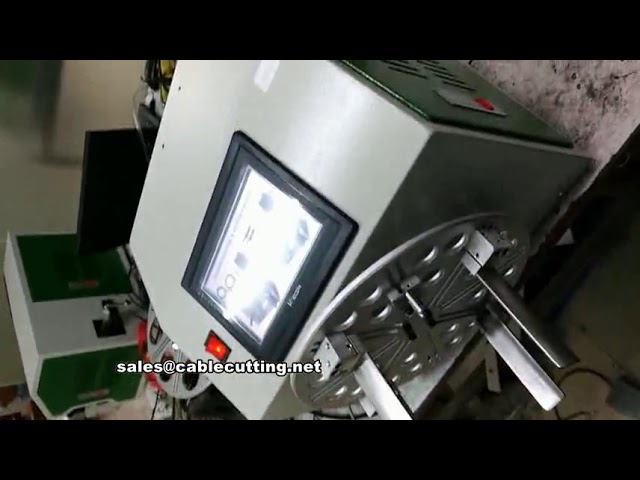 AC/DC 電纜自動盤繞與綑紮機 | 高效線材包裝解決方案