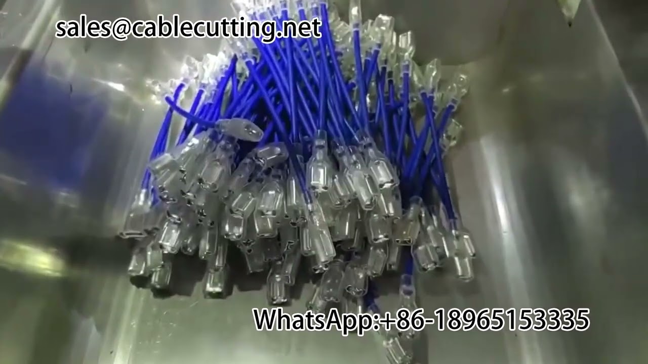雙頭穿線式端子壓著機 | 高效自動化線束加工設備