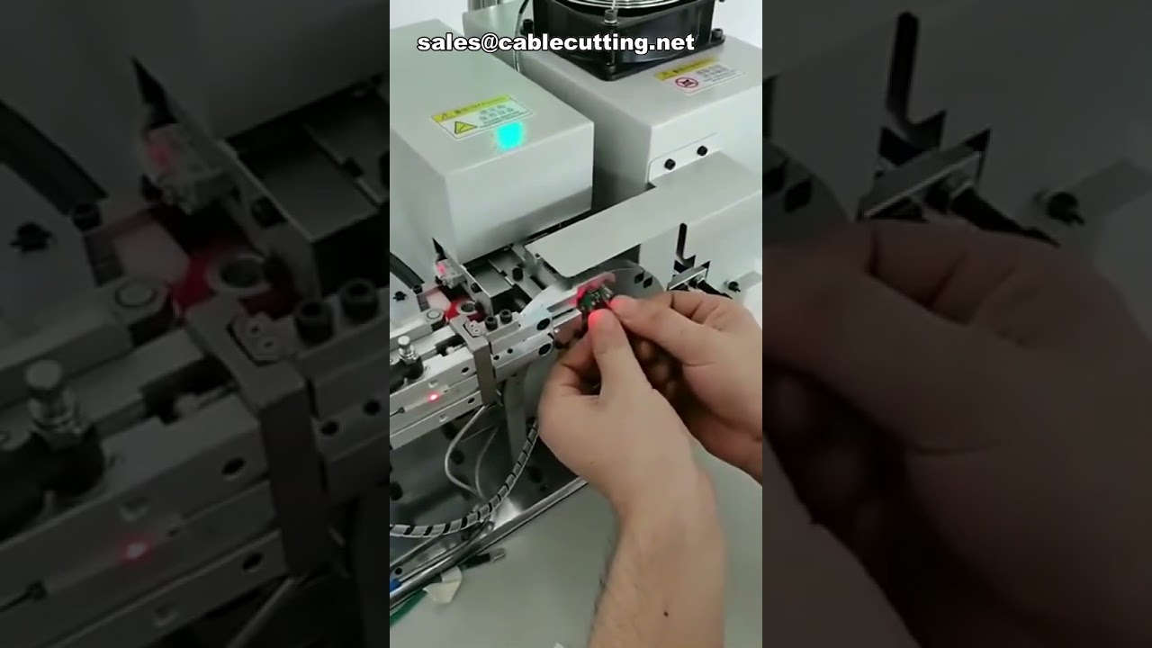 自動套管插入與加熱機｜線材套管插入機｜高效能自動化設備