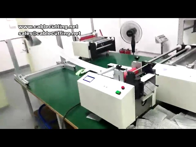 自動小型鐵絲網裁切機｜高效金屬網切片機｜工廠自動化設備銷售