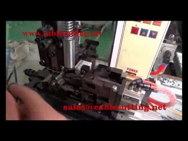 半自動側送剝線壓著機 WPM-2008A2｜高效線束加工設備