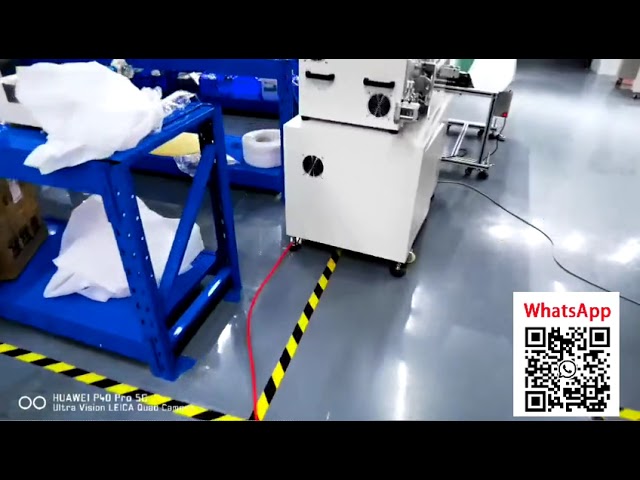70mm²自動剝線機+自動收線盤 & 50mm²機械手臂剝線機+輸送帶