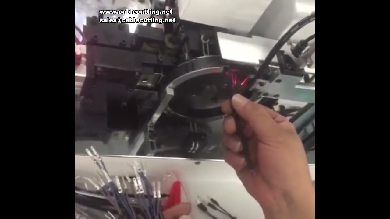 220V/110V 半自動熱縮套管機｜多芯線束裁切送料一體機，提升產線效率