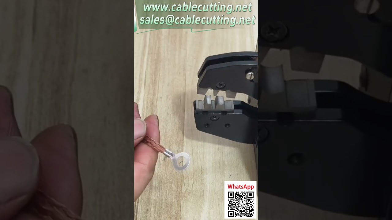 【16噸氣動壓接機】太陽能光伏線束端子垂直壓接｜多模具通用型五金工具