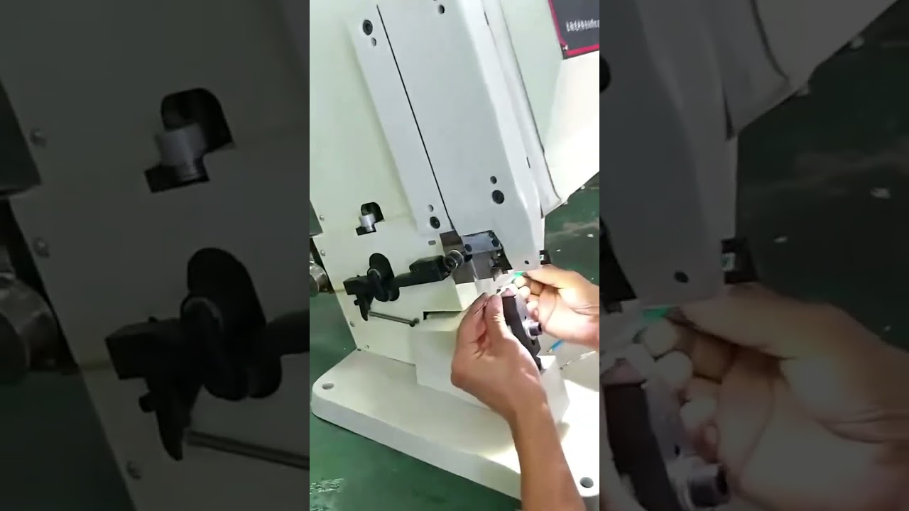 212 銅帶壓接機 4T 設備功能解析 #機器 #電纜剝線機 #工廠