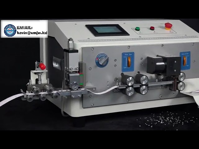 高速850W FFC排線剝線機｜2至12針扁平電纜加工設備｜提升線纜製造效率