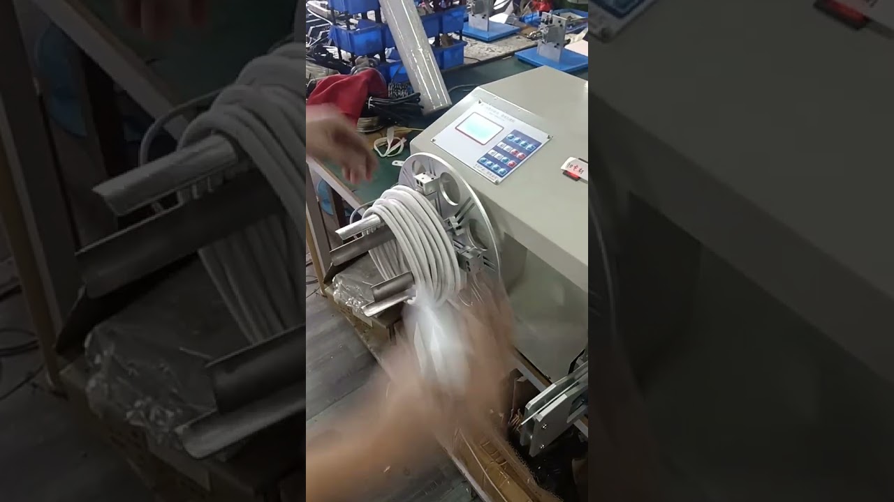 多功能線圈繞線與綑紮機｜輕鬆處理8字型與圓形線圈，提升線束加工效率