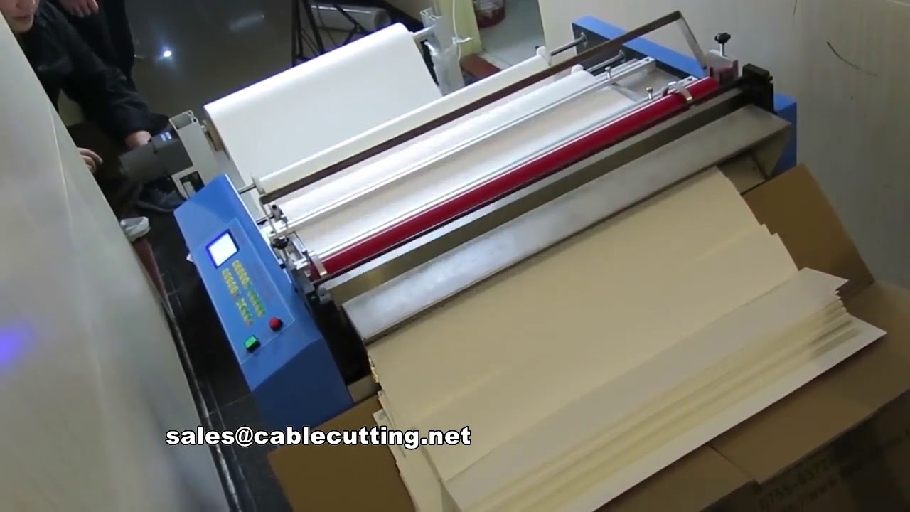 自動燙金紙裁切機｜700mm寬太陽能板裁切設備｜高效自動化包裝機械