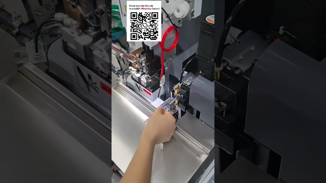 全自動散裝端子剝線壓著機｜線束加工設備