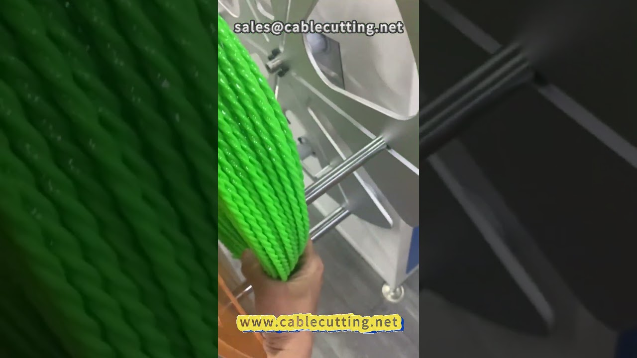 81米自動繞線與綑紮機｜大卷小卷通用｜高效率線材加工設備
