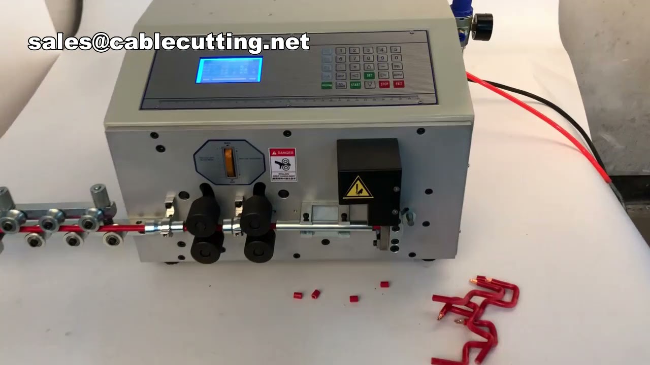全自動鋼鐵電線彎曲機｜高效金屬線材加工設備