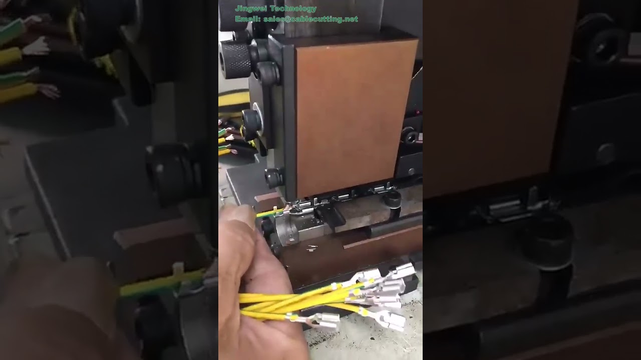 全自動端子壓接機｜3.0T 線材裁切壓接一體機，提升產線效率