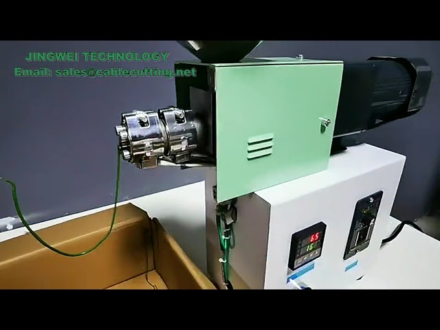 桌上型SJ12迷你塑膠押出機｜實驗室單螺桿押出機｜小型精密擠出設備