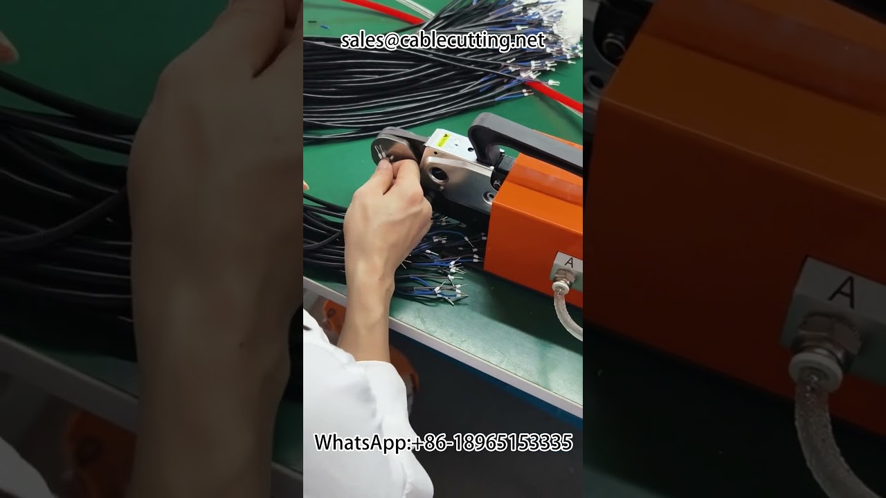 0.25-10mm² 方形管型端子壓接機｜四邊形壓接技術，提升接線可靠性