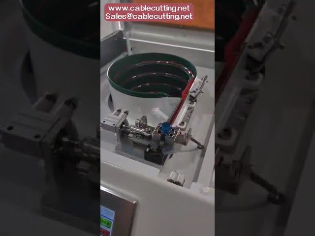 全自動端子壓接機｜鬆散端子、管型端子、剝線壓接一體機｜高效線束加工設備