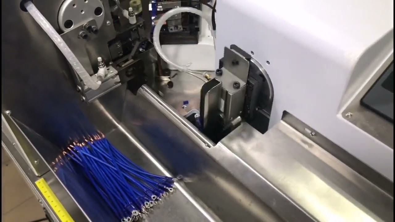 全自動冷壓預絕緣端子連接線｜配電箱高效組裝解決方案