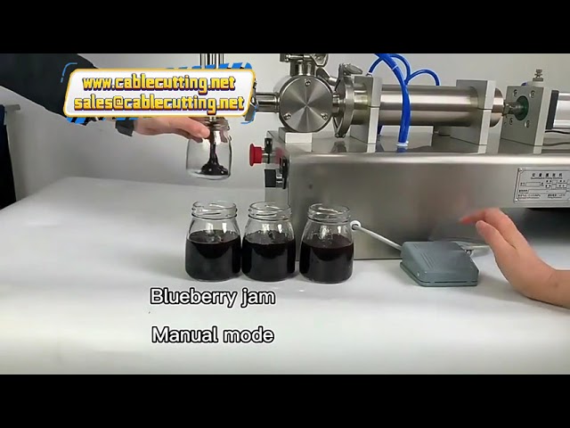 高精度膏體液體灌裝機｜蜂蜜、醬料、化妝品霜類定量填充包裝設備