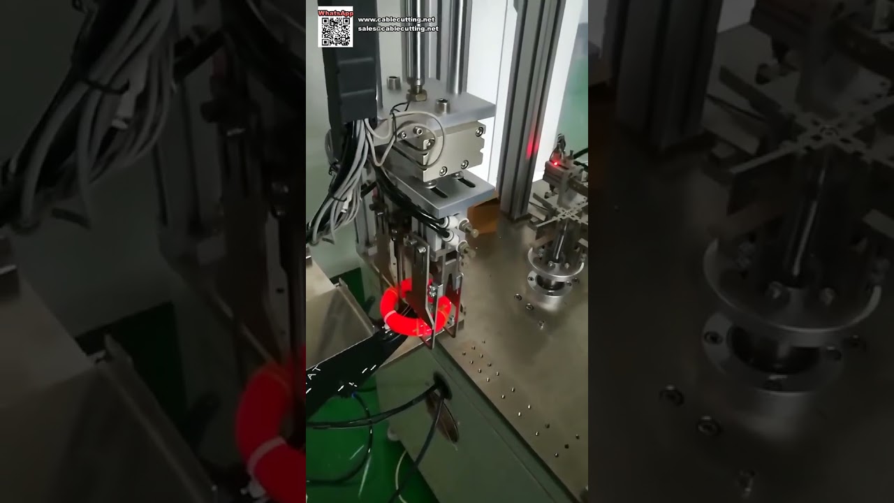 高效自動繞線束線機｜掛卡修邊線專用包裝設備
