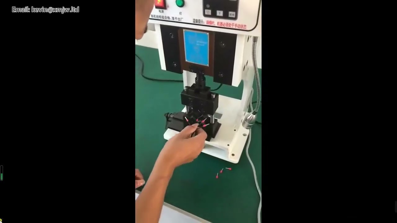 1.5噸自動端子壓接機｜低噪音電線壓接機｜立臥兩用工廠自動化設備