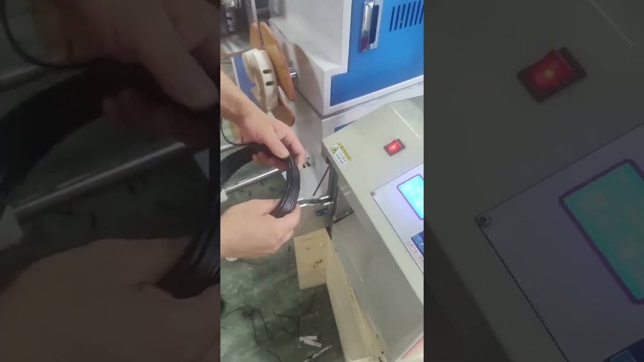 計米、剝線、捲線一體機，省下多道工序！ #工廠 #機械