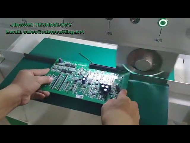 智能自動V型切割走刀式分條機｜高效電纜剝線設備