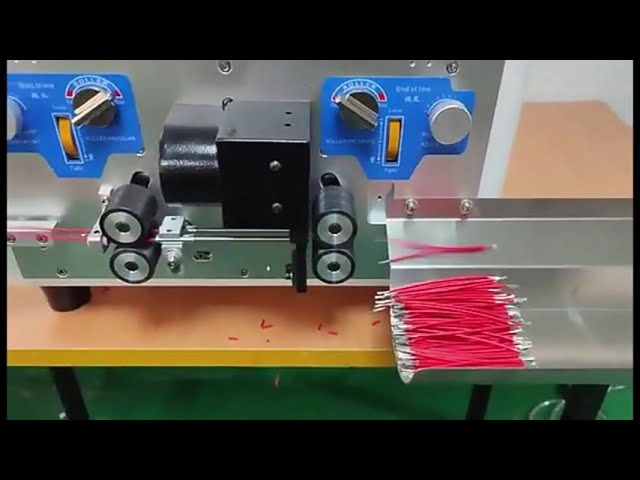 全自動電纜折彎剝線裁切機｜同軸電纜剝線機