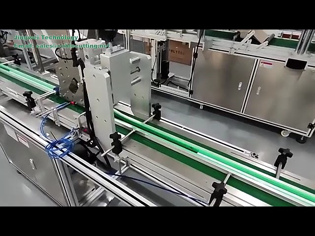 全自動單標籤雙面貼膠機｜高效包裝自動化設備