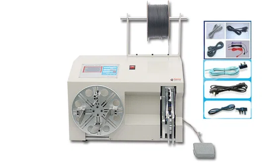 電線繞線紮線機 小型線圈自動捆綁 WPM-210 Thumb