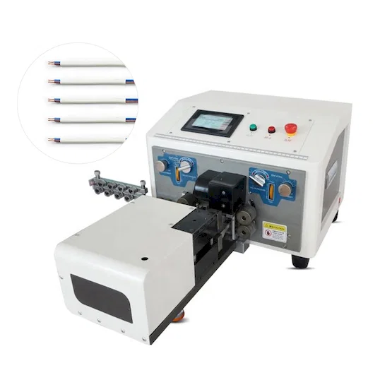 扁平雙層電纜處理機 特殊排線加工 WPM-320 - 電線剝皮扭線機